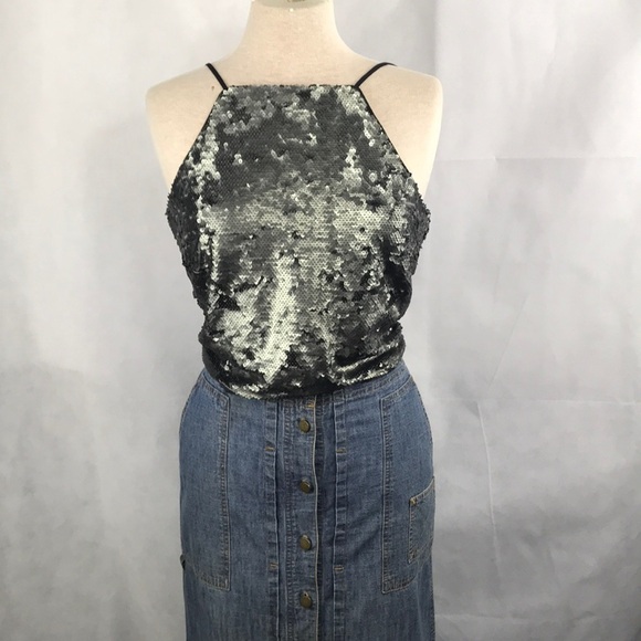 Sequin Tank by Sugarlips - Picture 2 of 8